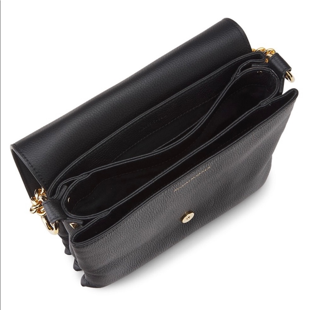Alexander McQueen Twin Skull Leather Crossbody Bag - Picture 3 of 5
